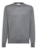 Brunello Cucinelli cashmere-blend crew-neck jumper