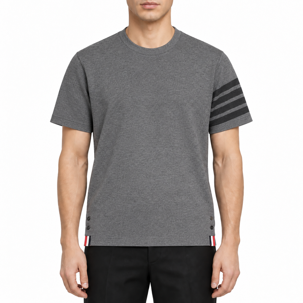 Solid color T-shirt | Thom Browne