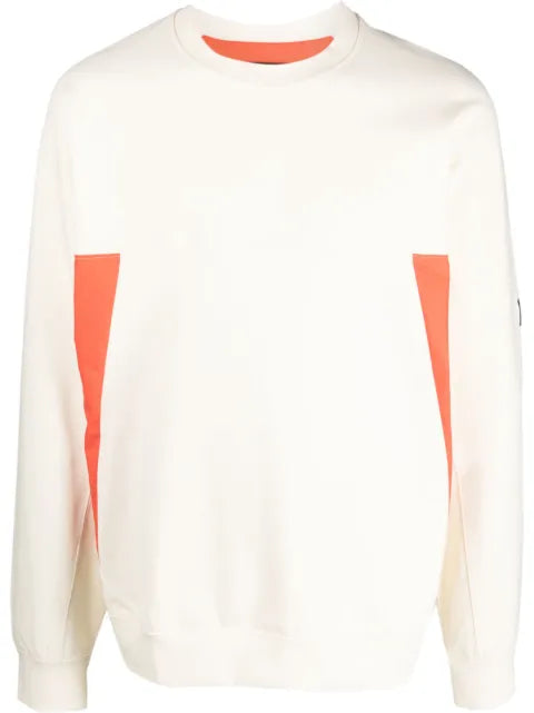 Y-3 logo-patch crew-neck sweatshirt