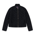 Black Woven Nylon Jacket