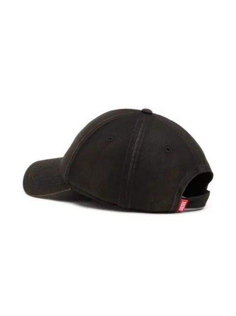 Diesel C-Run-Wash logo-embroidered baseball cap