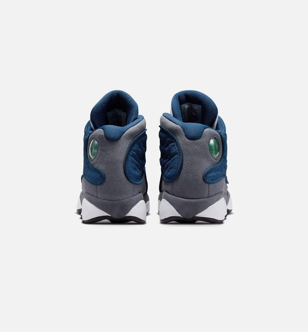 Air Jordan 13 Retro Navy and Flint Grey Grade School Shoes