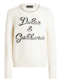 Dolce & Gabbana embellished logo sweater