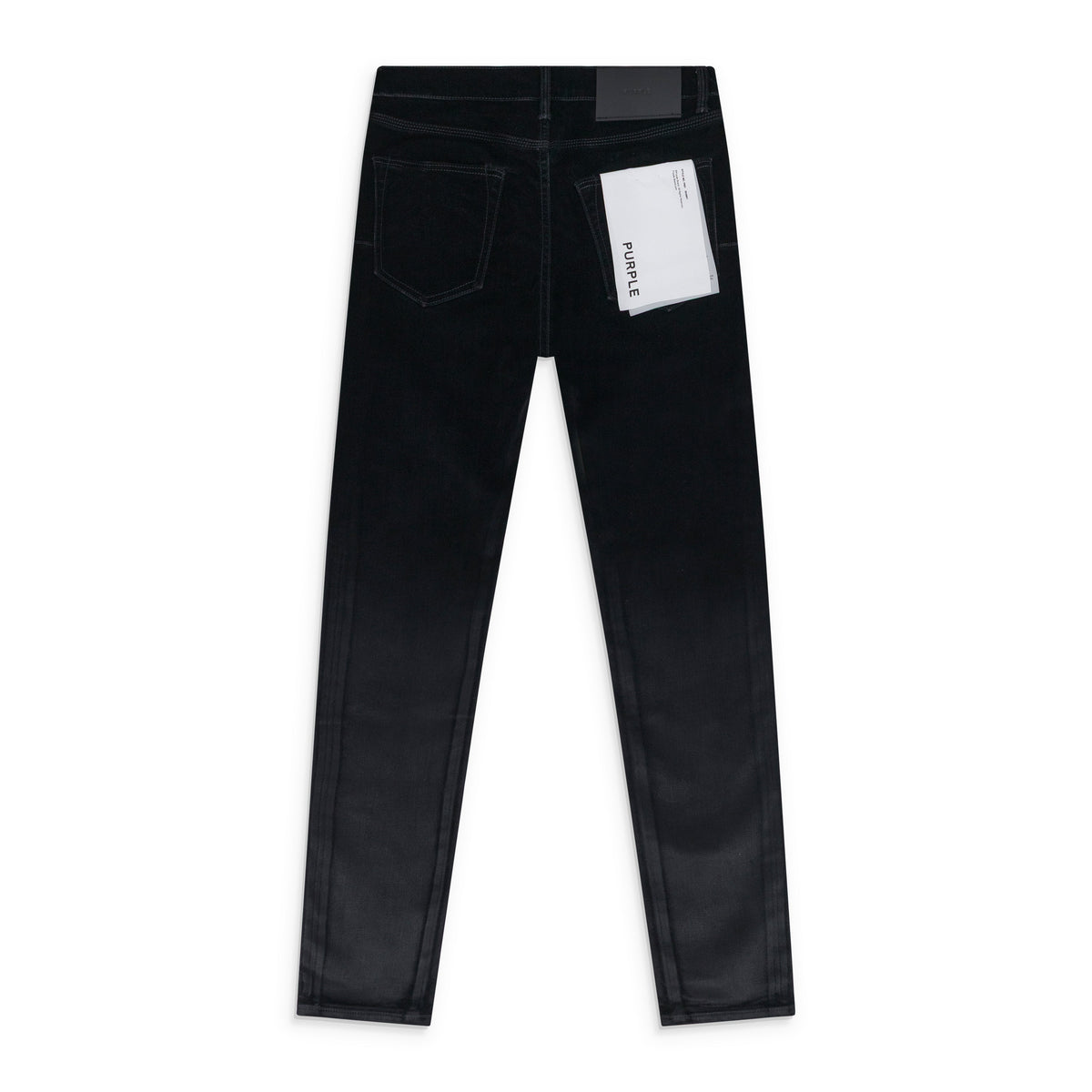 BLACK SKINNY FLOCK DIPPED