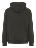 Givenchy zipped hoodie in fleece with stamp print