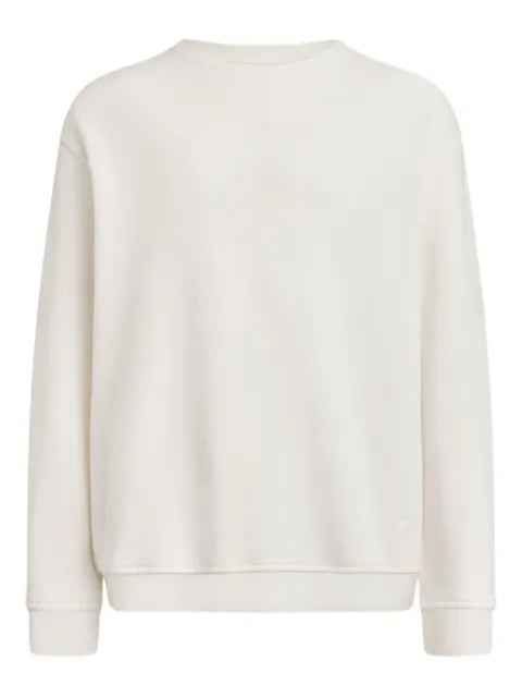 12 STOREEZ textured crew-neck sweatshirt