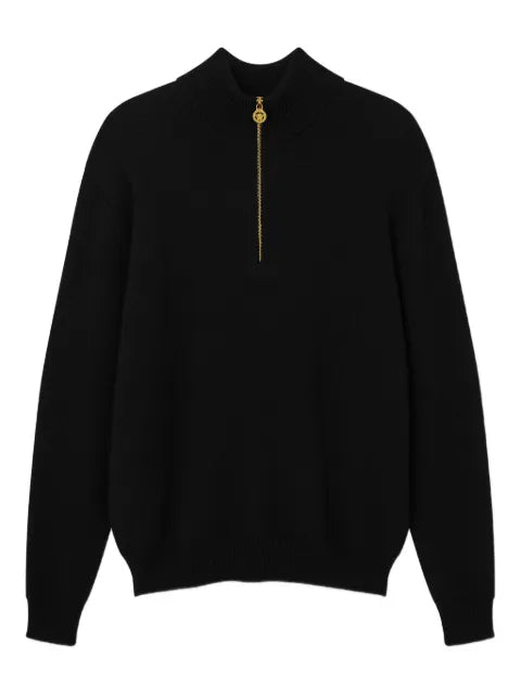 Versace sweater with zip fastening