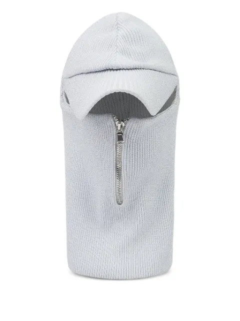 Who Decides War Knitted baseball cap with kurzem zip