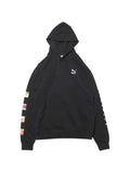 PUMA hooded logo-detail hoodie