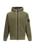 Stone Island 6100058 organic cotton waffle fleece sweatshirt