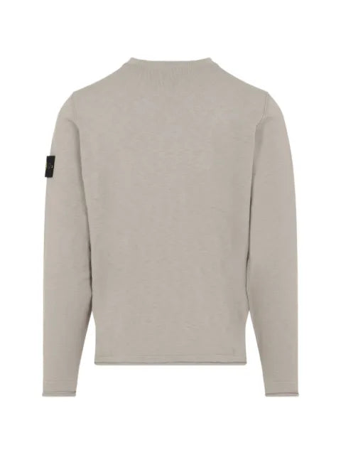Stone Island 5100052 organic cotton and nylon sweater