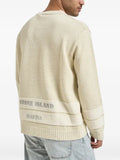 Stone Island 5100043 raw hand organic cotton + linen Marina sweater