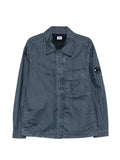 C.P. Company 50 Fili Wax zipped Lens overshirt