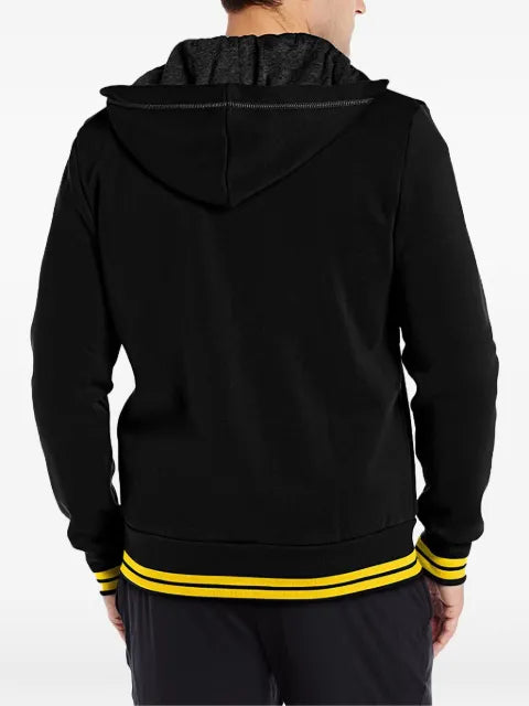 PUMA logo-print zip-up sweatshirt