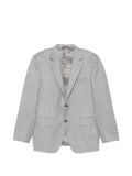 Canali notched-lapel single-breasted blazer