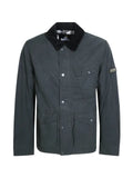 Barbour International Winter Drifter washed waxed-cotton military jacket