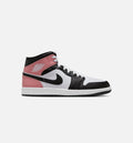 Air Jordan 1 Mid Men's Lifestyle Shoe – White/Rust Pink/Black