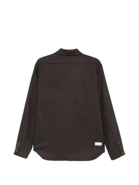 Nine In The Morning Freud flap-pocket shirt jacket