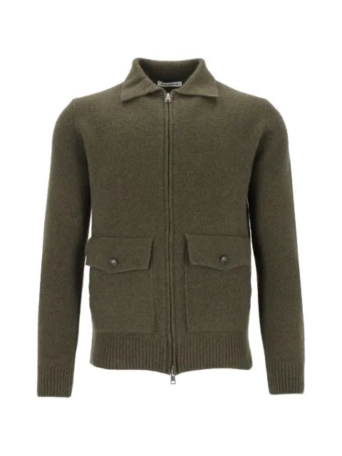 Al Duca D’Aosta 1902 zip-up pocket-detail cardigan