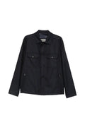 Corneliani button-fastening wool jacket
