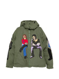 KidSuper embroidered hooded jacket