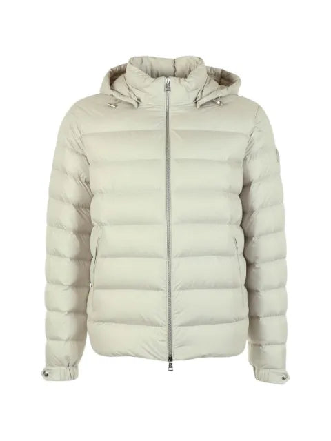 Moncler logo-patch hooded jacket