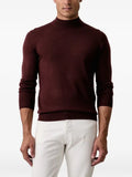 Karl Lagerfeld high-neck rib-trimmed sweater