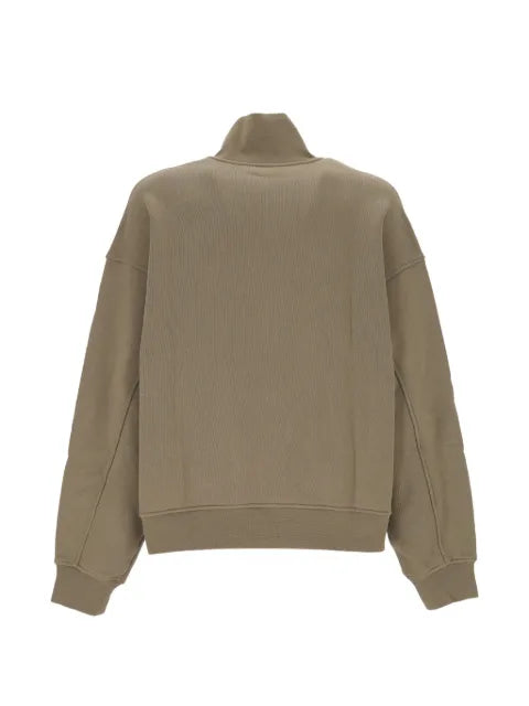 AGOLDE Pavillion half-zip chest-pocket sweatshirt