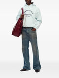 Willy Chavarria Chavarria Community Center Shrunken pouch-pocket hoodie
