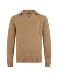 slowear raglan-sleeve collar-detail sweater