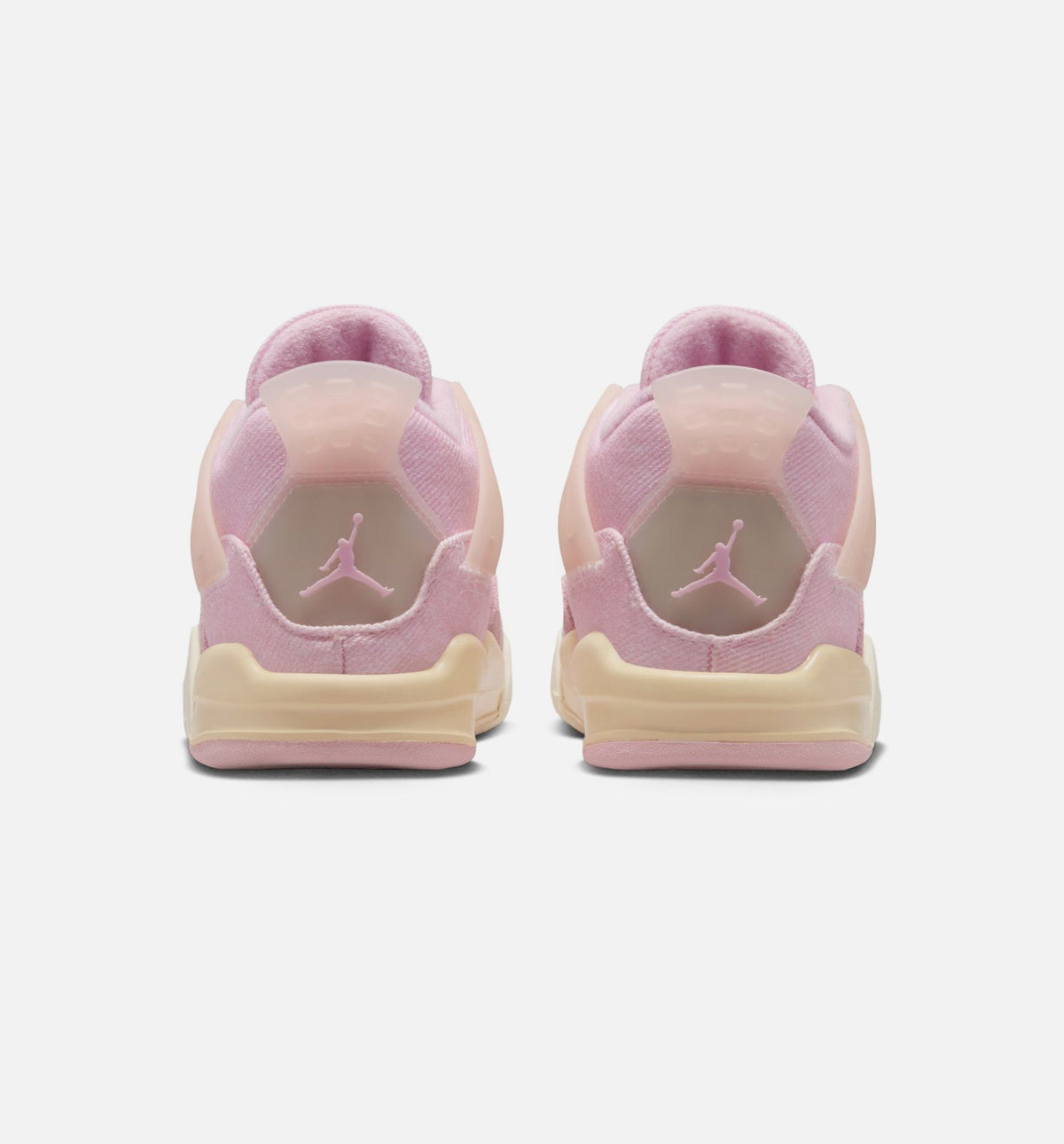 Air Jordan 4 Retro Pink Pearl and Iced Carmine | Infant/Toddler Lifestyle Shoe | Iced Carmine/Coconut Milk/Smoke Grey/Muslin/Pink Foam