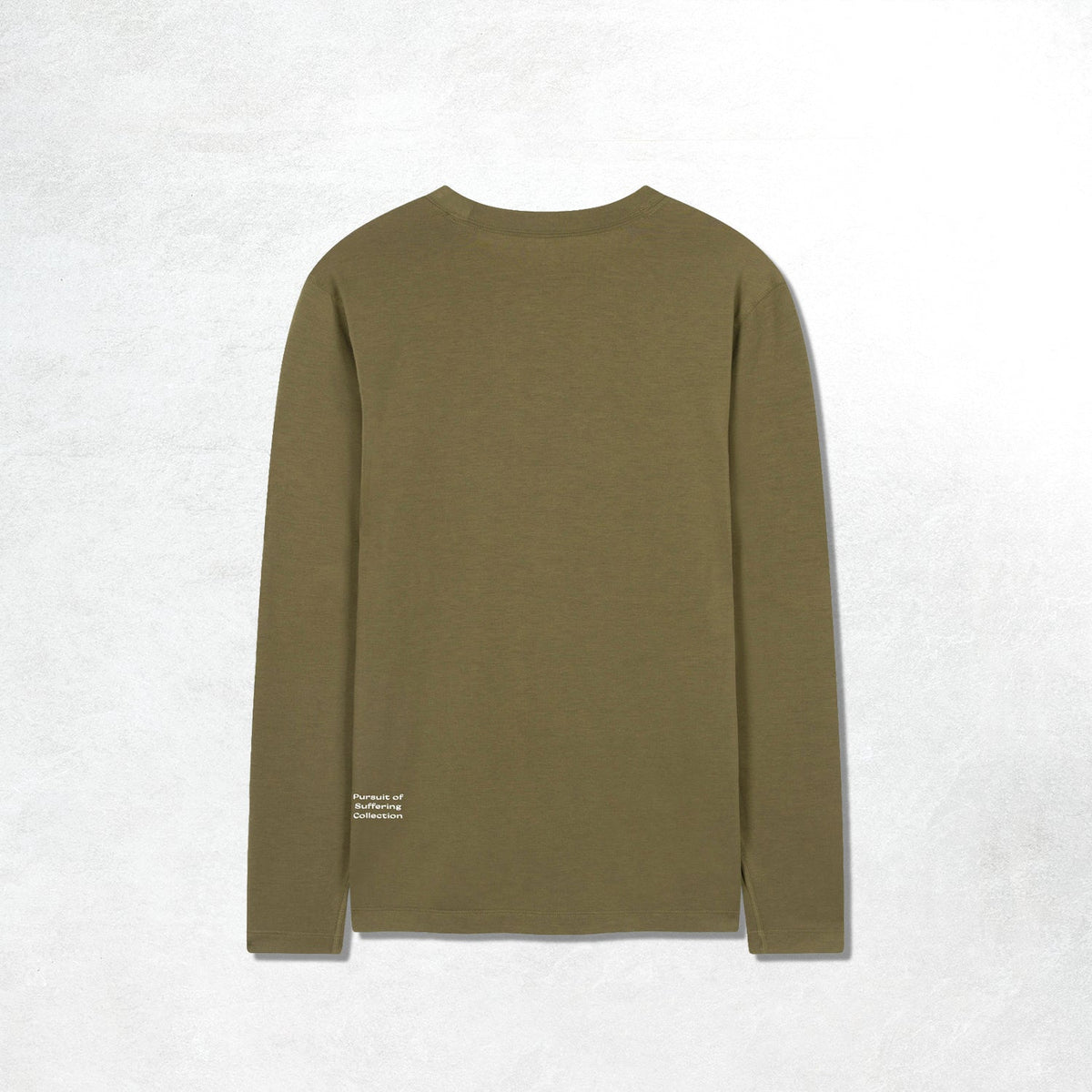 Acid Running Long Sleeve T-shirt: Dark Olive