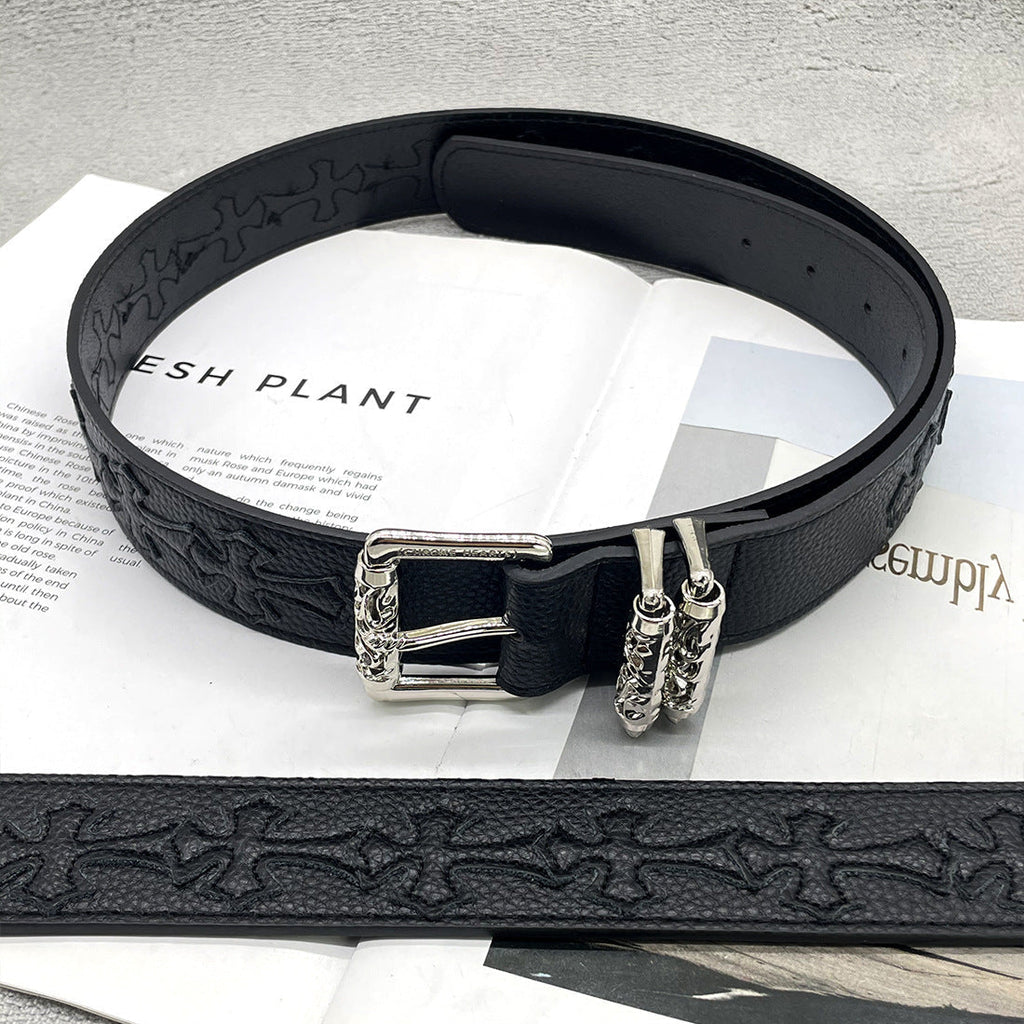 Chh Chrome Heart Belt Sacred Sword Cross Belt