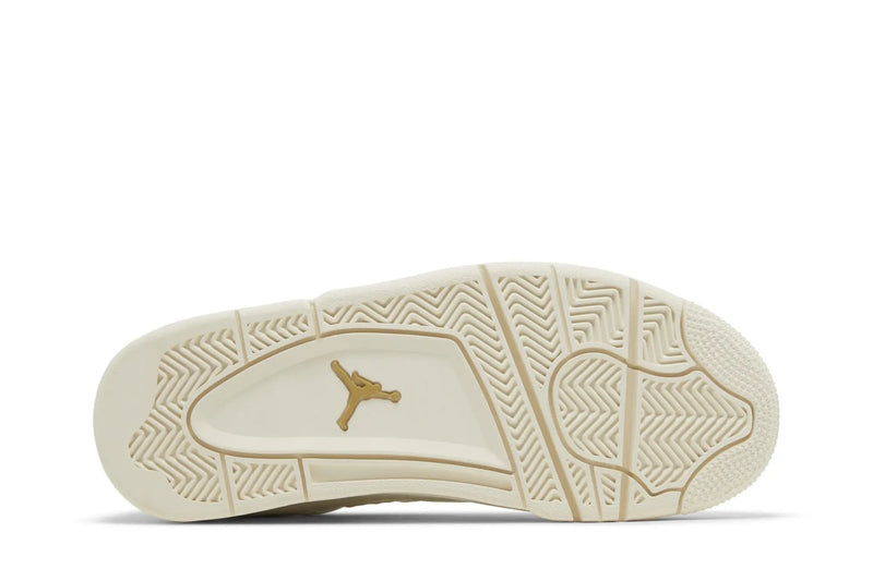 Wmns Air Jordan 4 Retro "Metallic Gold"