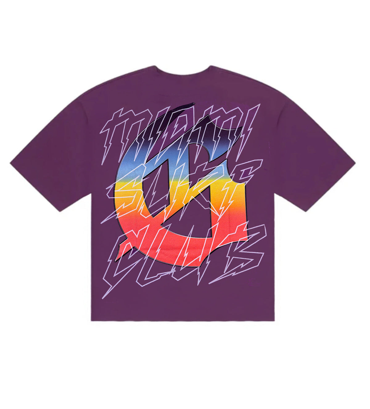 Godspeed Miami Surf Club Tee Purple