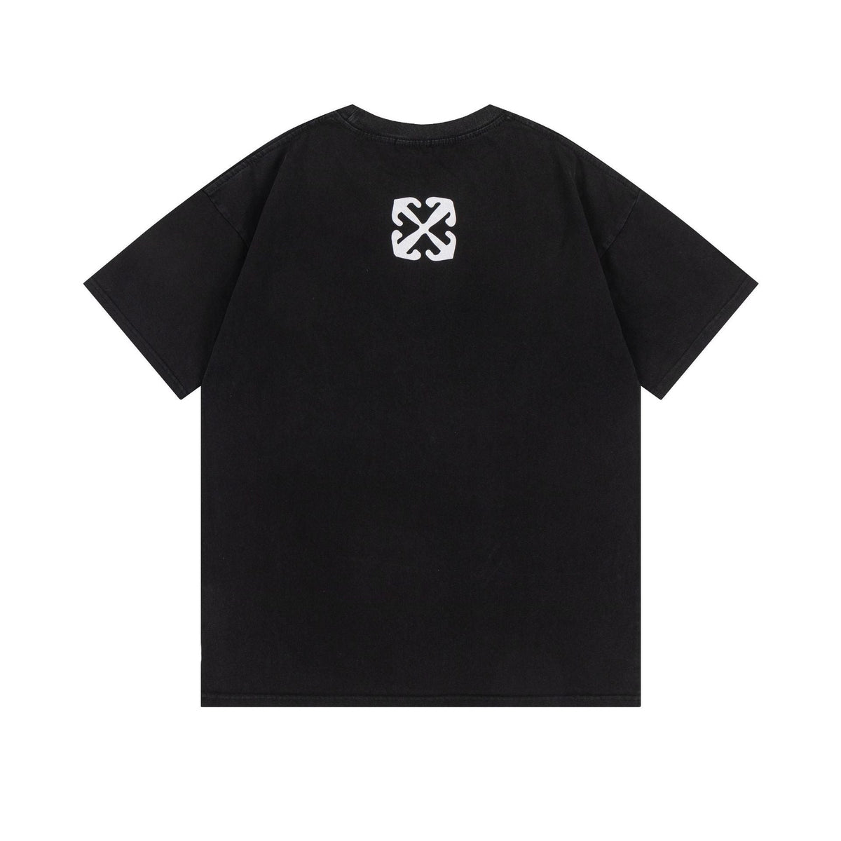 Off-White Madonna Painting Graphic Short Sleeve Crewneck T-Shirt