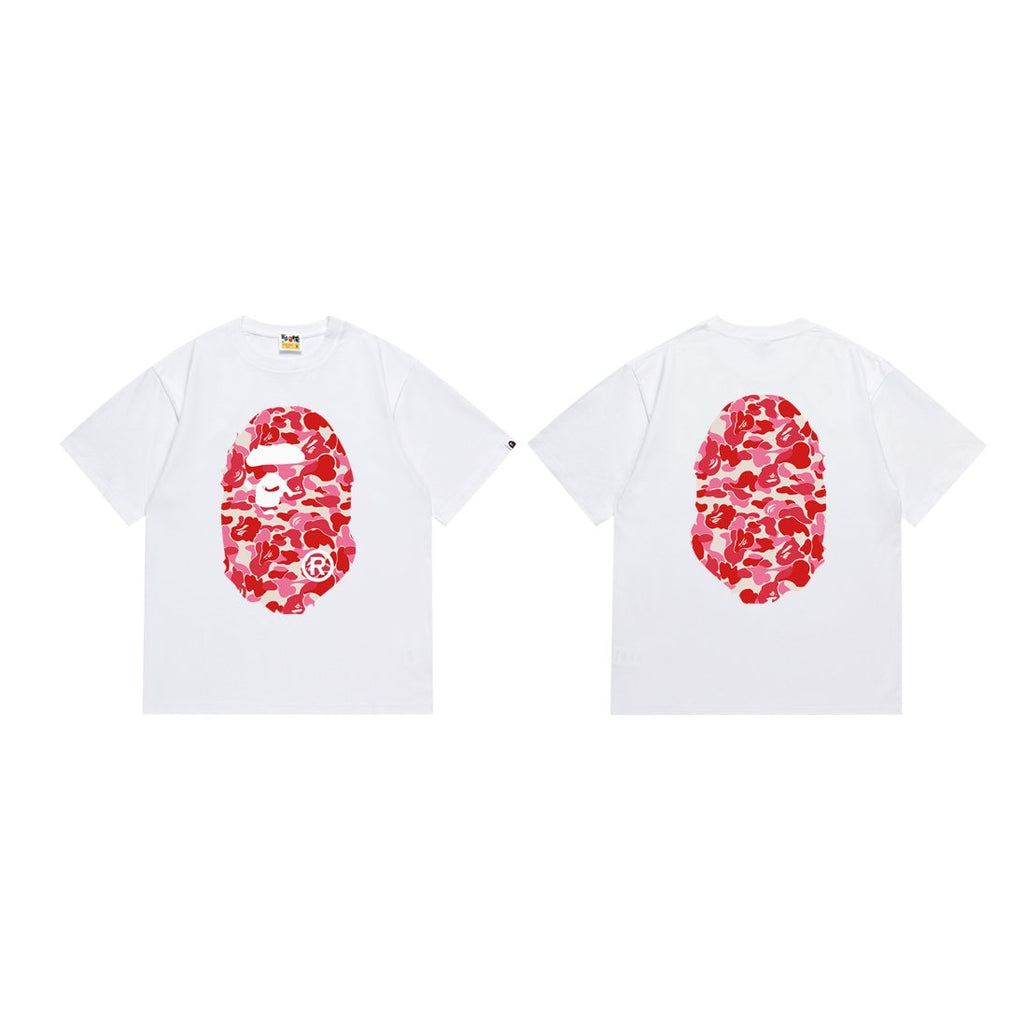 BAPE Camouflage Ape-Head Graphic Short-Sleeve T-Shirt