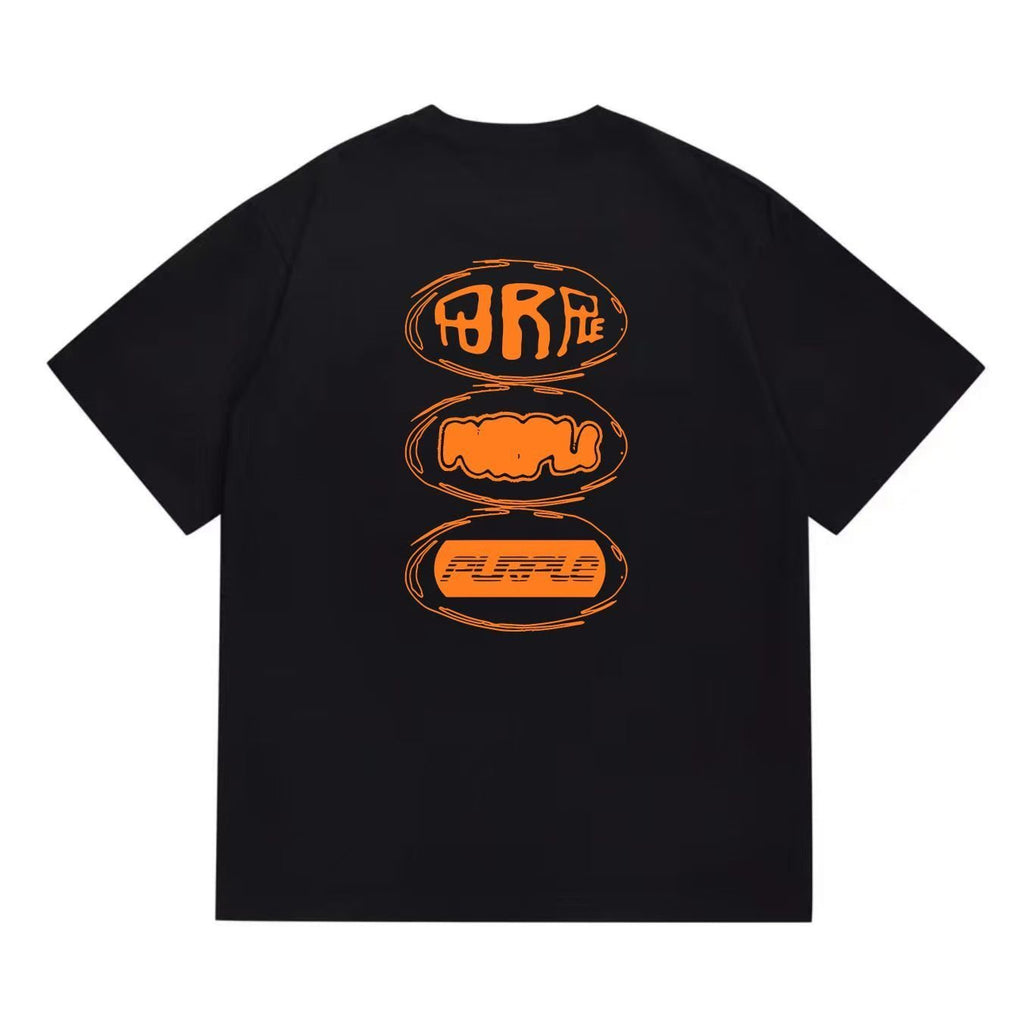 BAPE Orange Graphic Short-Sleeve T-Shirt