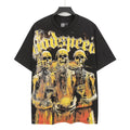 Godspeed Fortis Fortuna Washed Black Graphic T-Shirt