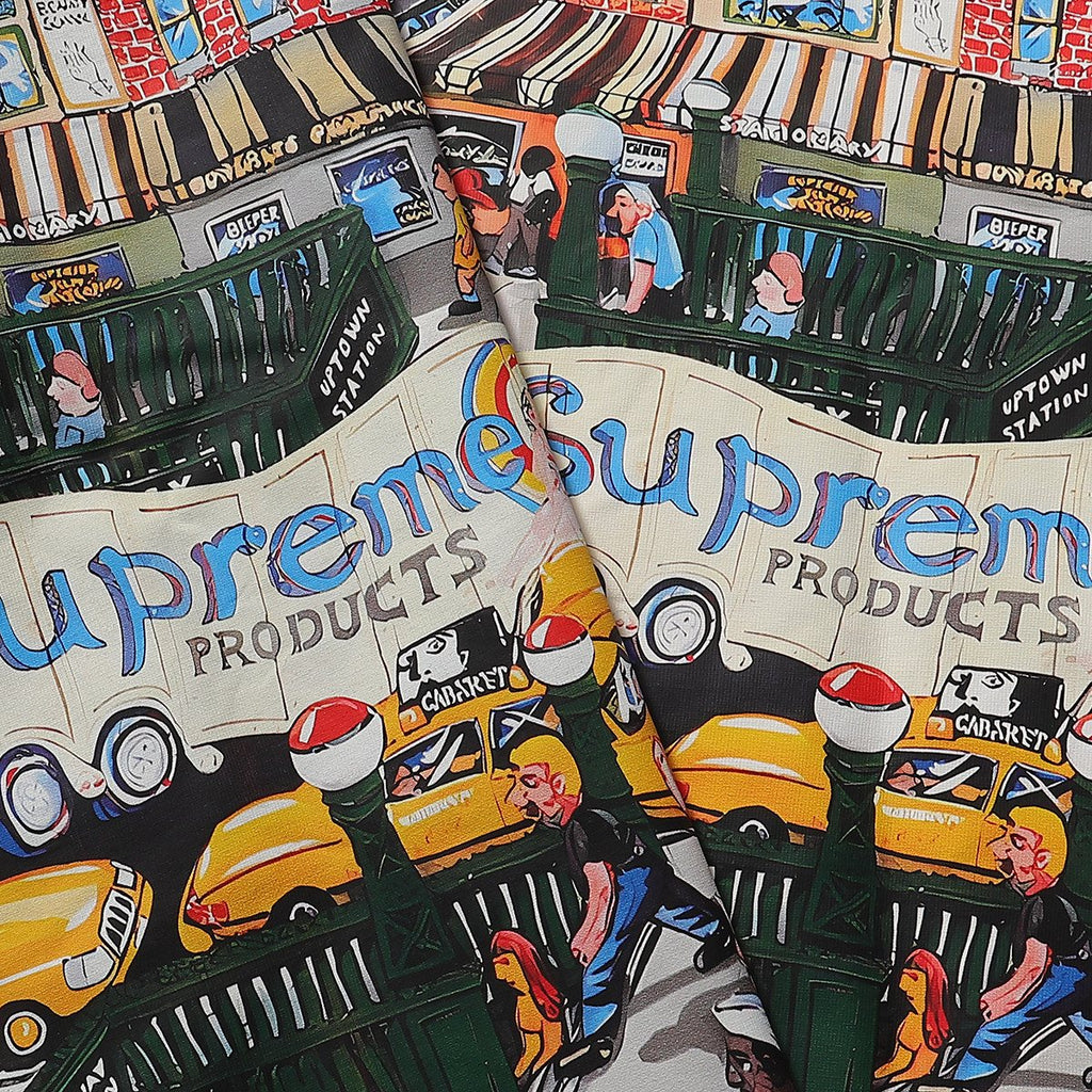 Supreme Manhattan City Graphic Short-Sleeve T-Shirt
