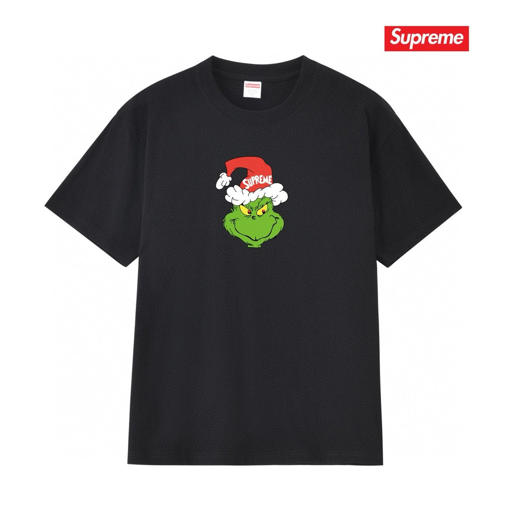 Supreme Grinch Santa Graphic T-Shirt