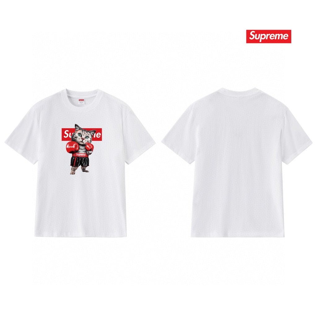 Supreme Boxing Cat Graphic T-Shirt