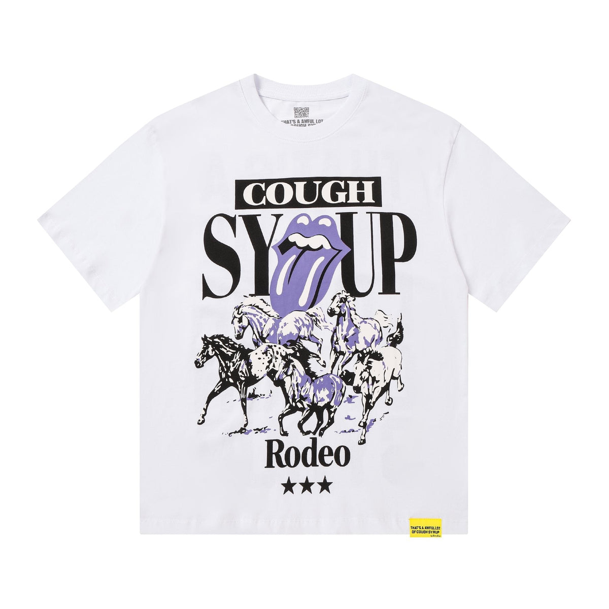 THAT'S A AWFUL LOT OF COUGH SYRUP Front & Back Graphic T-Shirt