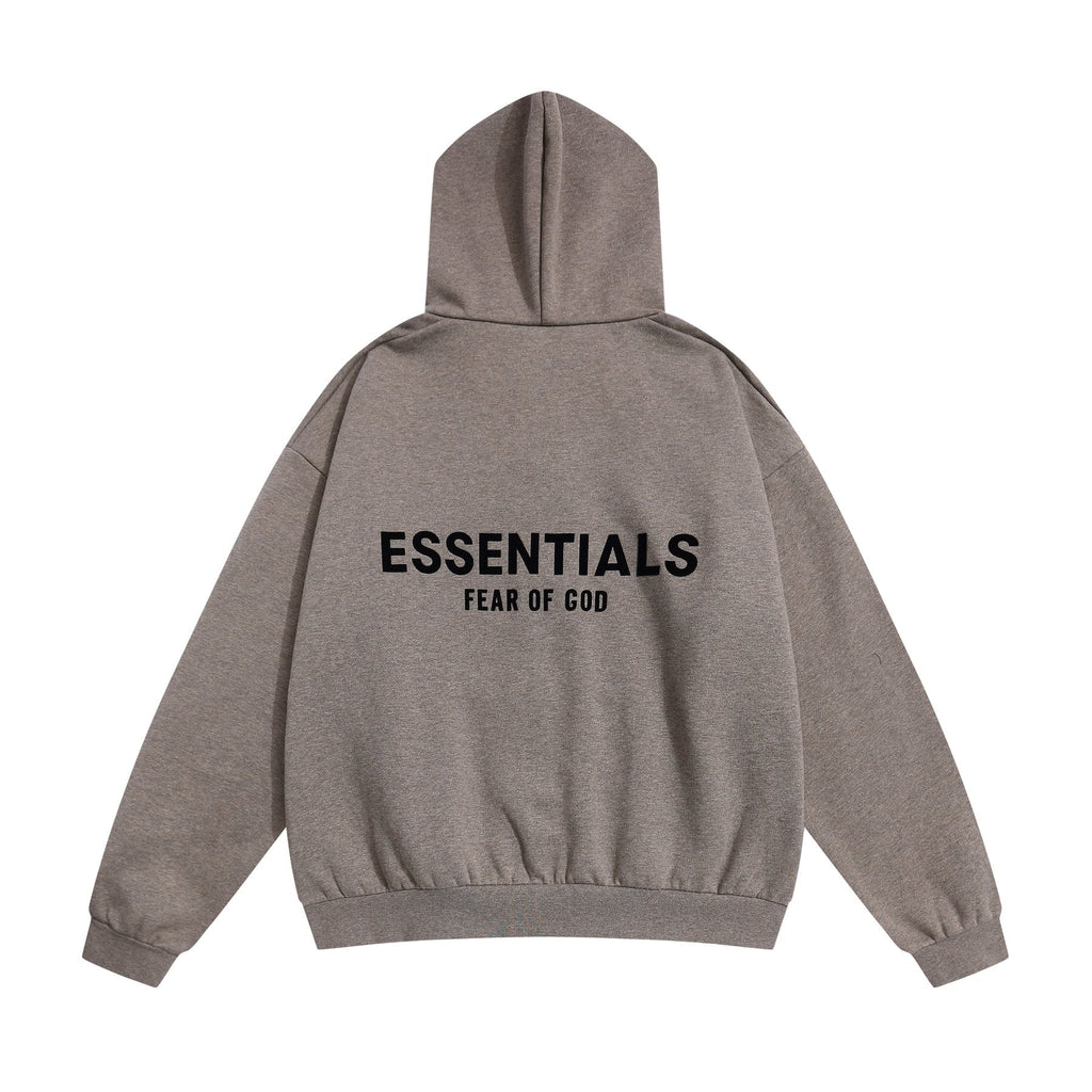 Fear of God Essentials Full-Zip Graphic Hoodie