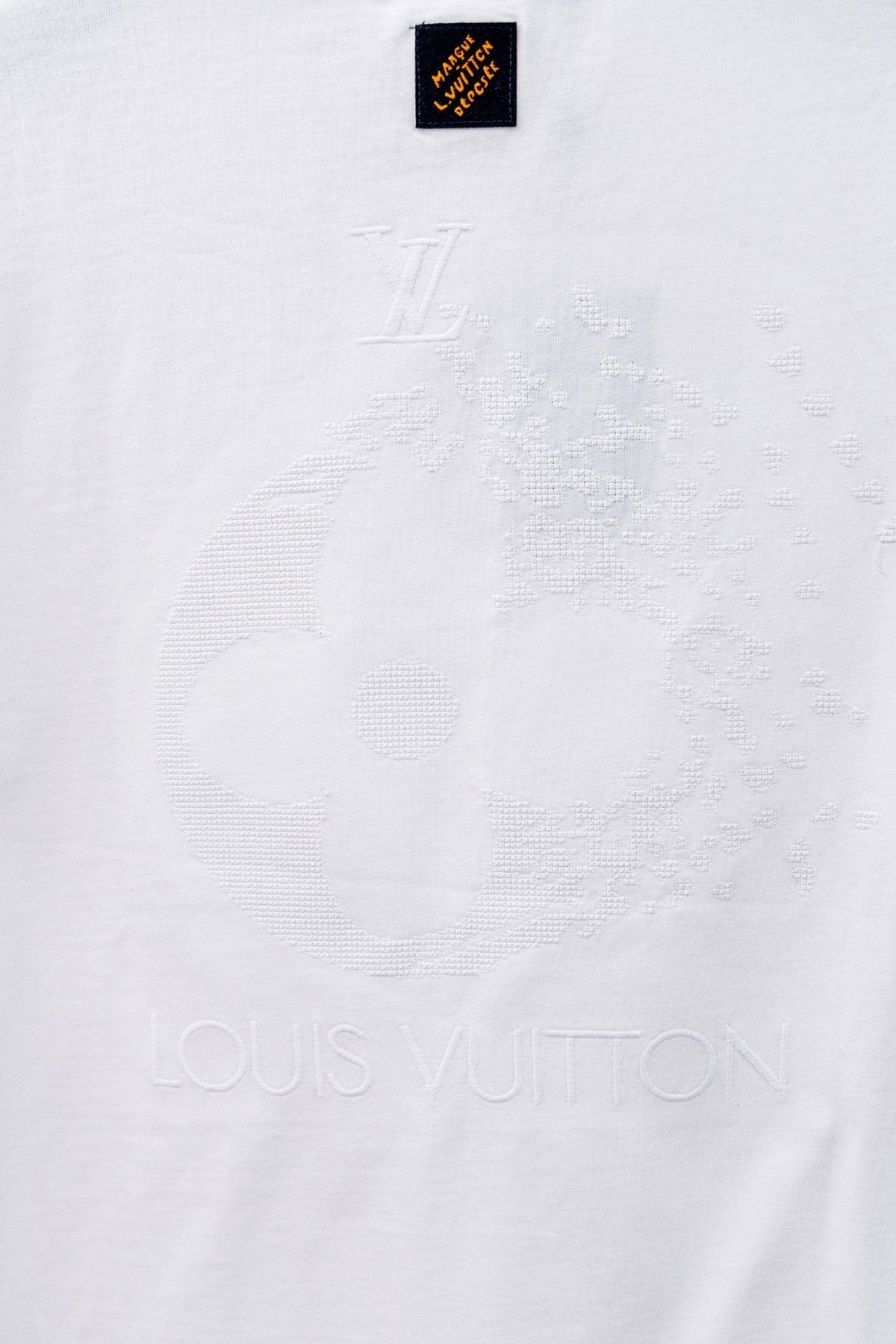 Louis Vuitton*LV Tonal Floral Graphic Short-Sleeve T-Shirt