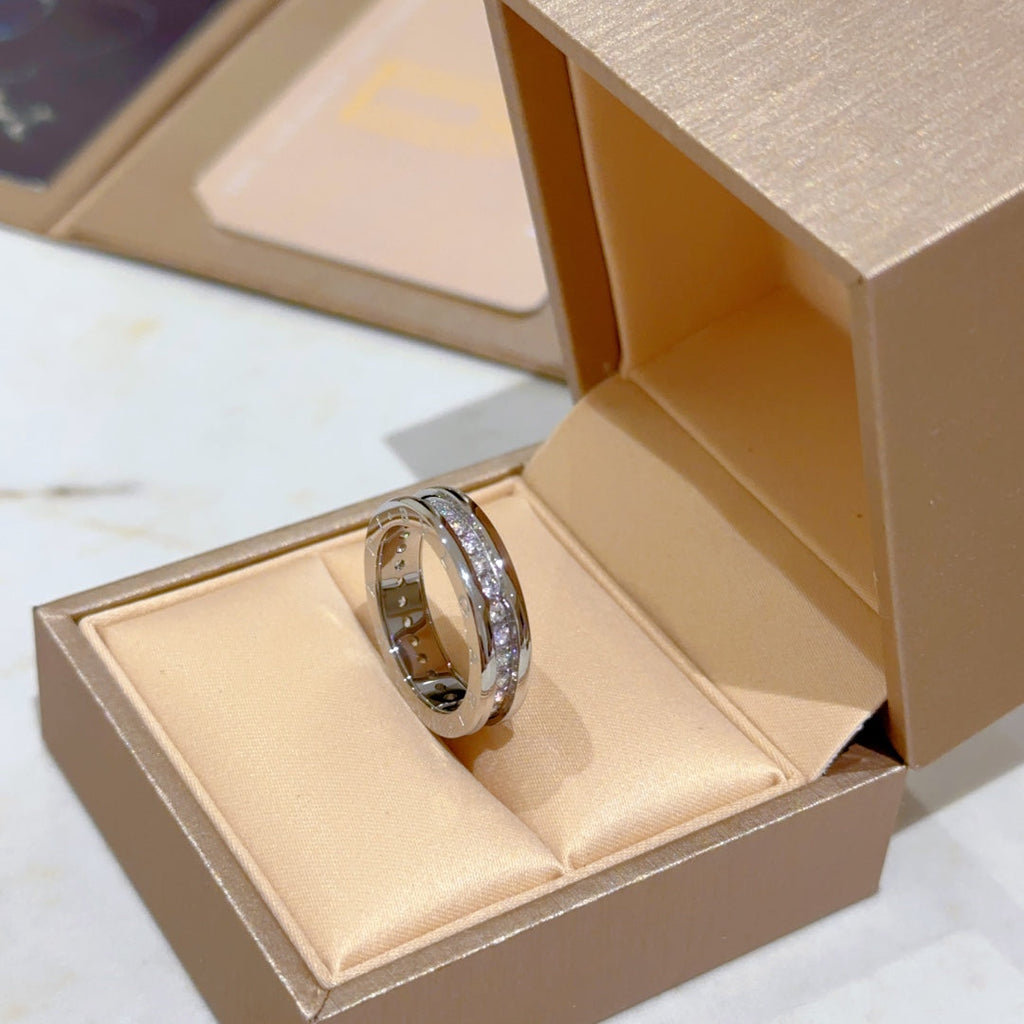 BVLGARI Enamel Ceramic Ring