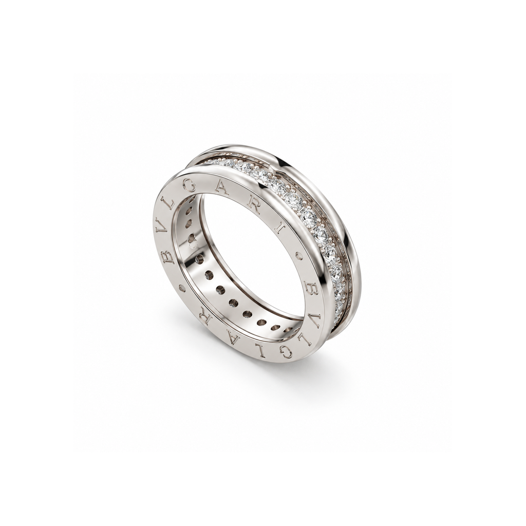 BVLGARI Enamel Ceramic Ring