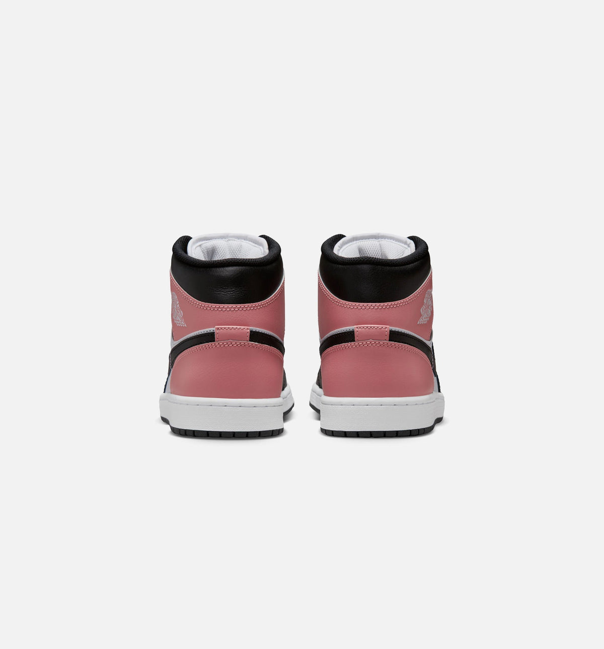 Air Jordan 1 Mid Men's Lifestyle Shoe – White/Rust Pink/Black