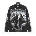 Godspeed Dog Moon Graphic Long-Sleeve T-Shirt