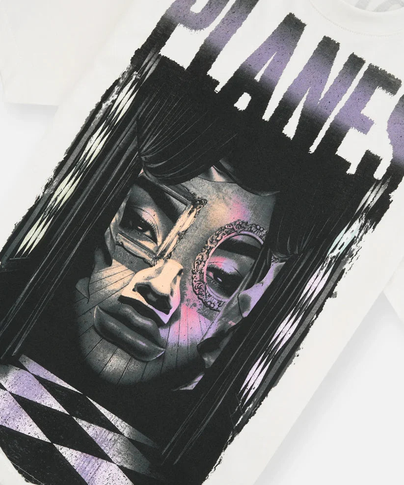 Paper Planes Surrealist Face Heavyweight Tee